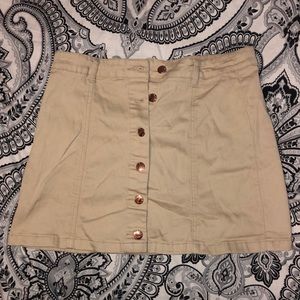 Button Up Skirt